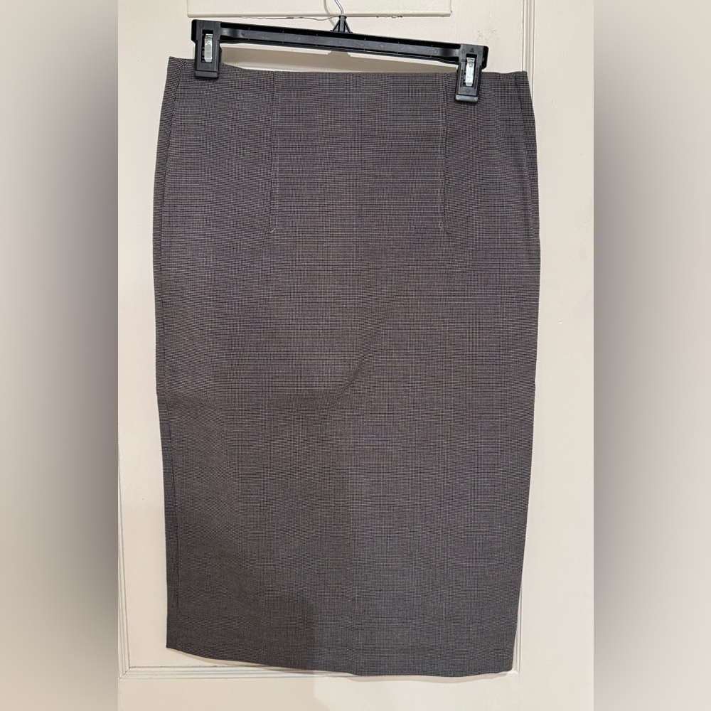 Zara Charcoal Gray Pencil Skirt